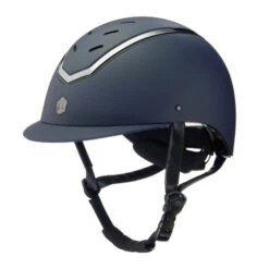 Charles Owen Kylo EQx Helmet -Horseback Riding Clothing Store kylo egx helmet matte navy 3 4 CO 27213.1687277418