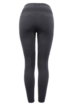 Cavallo Lee Pull-On Breeches Knee Grip -Horseback Riding Clothing Store lee knee grip shadgrey back 965924 SHG cavallo 05674.1676594379