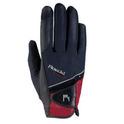 Roeckl Sports Roeckl Madrid Gloves -Horseback Riding Clothing Store madrid glove black red 15 3301249BKRD roeckl 74743.1643237563