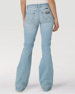 Wrangler Mae Mid Rise Trouser Jean -Horseback Riding Clothing Store mae mid rise trouser elena back person 112330011 wrangler 79514.1682108380