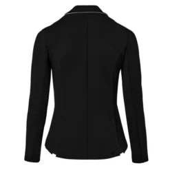 Horze Martina Show Coat With Piping 13 Horze Martina Show Coat With Piping -Horseback Riding Clothing Store martina show coat piping black back 33620 BL WH horze 23276.1653514352