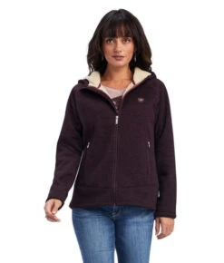Ariat McCall Full Zip Sweater 6 Ariat McCall Full Zip Sweater -Horseback Riding Clothing Store mccall full zip sweater mulberry front 10041805 ariat 24582.1661629460