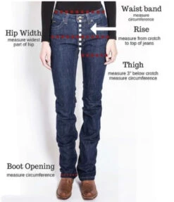Kimes Ranch Betty 17 Jean -Horseback Riding Clothing Store measuring guide kimes ranch 01392.1686012437