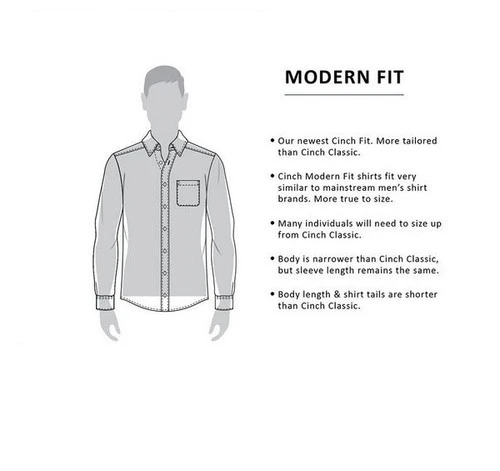 Cinch Modern Fit Print Shirt Long Sleeve 2 Cinch Modern Fit Print Shirt Long Sleeve - Image 2