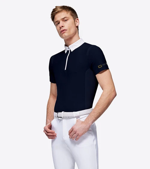 Men's RG Zip Competition Polo Short Sleeve 5 Men's RG Zip Competition Polo Short Sleeve - Image 5