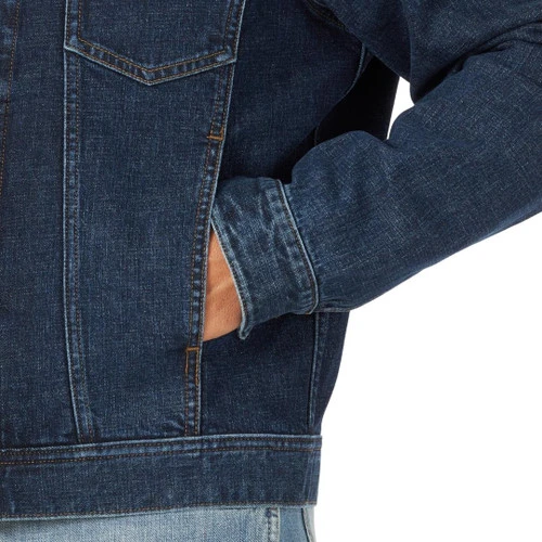 Men's Wrangler Corduroy Yoke Denim Jacket 1 Men's Wrangler Corduroy Yoke Denim Jacket