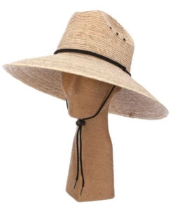 Men's Dorfman Overcast Lifeguard Hat -Horseback Riding Clothing Store mens overcast palm hat natural form MS461OS NATURAL dorfman 34259.1691271592