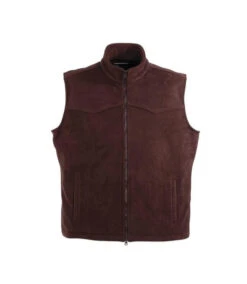 Outback Trading Oregon Vest -Horseback Riding Clothing Store oregon vest brown front outback 15788.1668824418