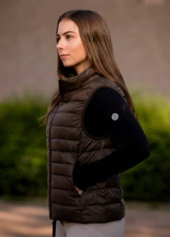 TKEQ EZ Packable Down Vest -Horseback Riding Clothing Store packable down vest liberty side TKEQ 51742.1662848132