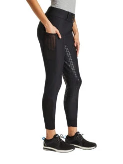 Piper Fusion Breeches Full Grip -Horseback Riding Clothing Store piper fusion full grip black side 32381 smartpak 26765.1649377109