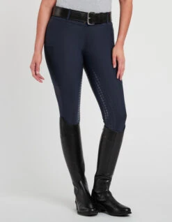 Piper Fusion Breeches Full Grip -Horseback Riding Clothing Store piper fusion full grip navy front 32381 smartpak 49989.1679004430