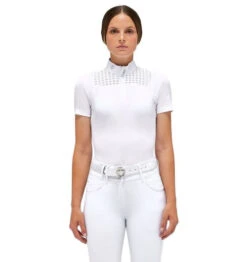 Cavalleria Toscana Pique Competition Polo Short Sleeve