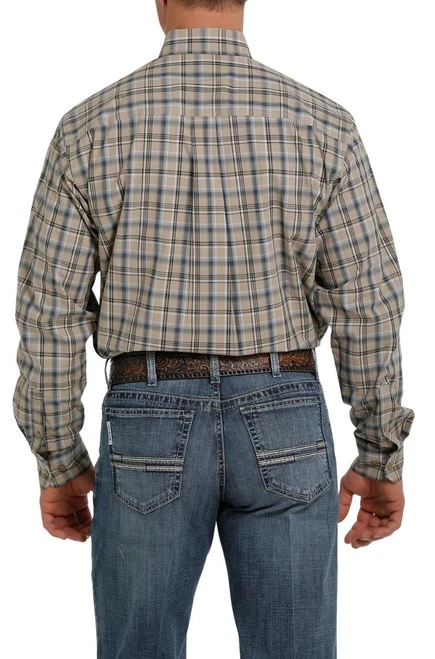 Cinch Plaid Button Down Shirt Long Sleeve 4 Cinch Plaid Button Down Shirt Long Sleeve - Image 4