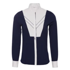 Horseware Ireland Horseware AA Porto Competition Shirt -Horseback Riding Clothing Store porto competition shirt navy front CMCAKE B000 horsewear 02017.1651612735