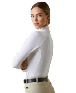 Ariat Luxe Show Shirt Long Sleeve 17 Ariat Luxe Show Shirt Long Sleeve -Horseback Riding Clothing Store pro luxe show shirt white side 10043396 ariat 46452.1676136274