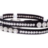 Kamberley Rhinestone Studded Skinny Belt