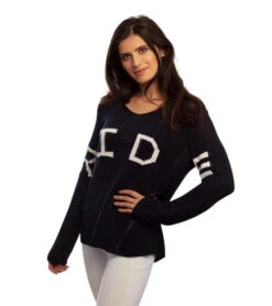 Goode Rider RIDE Lightweight Sweater 7 Goode Rider RIDE Lightweight Sweater -Horseback Riding Clothing Store ride sweater navy side 19038 3729 goode rider 58550.1665773261