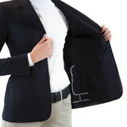 RJ Classics Nora Coat -Horseback Riding Clothing Store rj classics nora coat navy inside 98794.1557355075