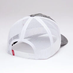 Kimes Ranch Roped LP Trucker Hat -Horseback Riding Clothing Store roped lp trucker hat grey back 842606179175 kimes 85372.1684194345