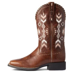 Ariat Round Up Skyler Western Boot -Horseback Riding Clothing Store round up skyler canyon side 10038327 ariat 68364.1636495255