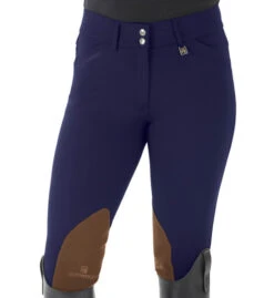 Romfh Sarafina Euro Breeches Knee Patch -Horseback Riding Clothing Store sarafina euro breech classic royal purple 468455 romfh 08030.1682022640