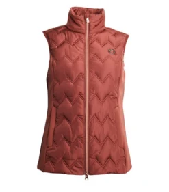 Kingsland Sia Insulated Vest -Horseback Riding Clothing Store sia body warmer vest hot chocolate front 2230163609 5029 kingsland 03945.1667000760