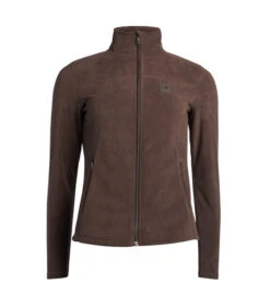 Kingsland Sina Microfleece Jacket -Horseback Riding Clothing Store sina microfleece jacket coffee front 2230183615 6578 kingsland 31606.1664586135