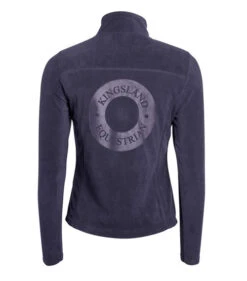 Kingsland Sina Microfleece Jacket -Horseback Riding Clothing Store sina microfleece jacket navy back 2230183615 6020 kingsland 37745.1664586156