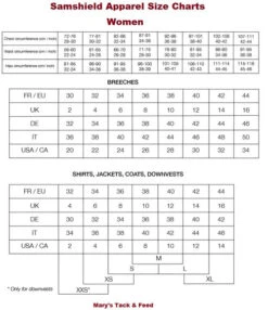 Horseback Riding Clothing Store 7 Horseback Riding Clothing Store -Horseback Riding Clothing Store size guide women samshield 30793.1638916610