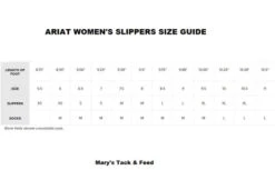 Ariat Snuggle Slippers -Horseback Riding Clothing Store slippers size guide ariat 34877.1639096025