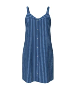 Wrangler Snap Front Dress -Horseback Riding Clothing Store snap front indigo dress front WD161B wrangler 93824.1615752259