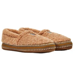 Ariat Snuggle Slippers -Horseback Riding Clothing Store snuggle slipper tan hero 2271 219 ariat 64203.1666128747