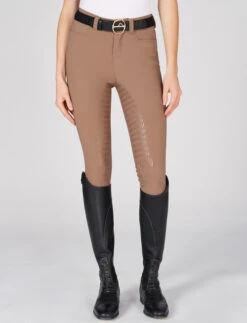 Vestrum Syracuse Breeches Full Grip -Horseback Riding Clothing Store syracuse full grip toffee front W1020 65002 05690 vestrum 45651.1681608101