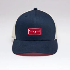 Kimes Ranch Team Pro Trucker Hat -Horseback Riding Clothing Store team pro trucker hat navy front 842606179229 kimes 35428.1684193349