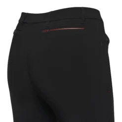Cavalleria Toscana Team Red Stripe Knee Grip Breeches -Horseback Riding Clothing Store team red stripe breech black back rt PAD160 JE010 9999 CT 90942.1639868507