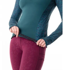 Horseware Ireland Horseware Thea Tech Quarter Zip Fleece -Horseback Riding Clothing Store thea tech quarter zip fleece galactic teal hem CKHCTA HW 17621.1663956541