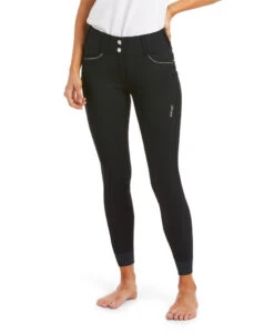Ariat Tri Factor X Grip Full Seat Breeches -Horseback Riding Clothing Store tri factor x grip FS black front 10034787 ariat 99928.1618960160