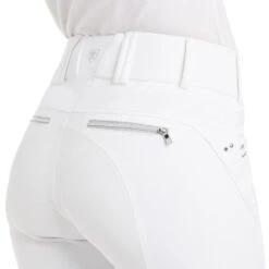 Ariat Tri Factor X Grip Full Seat Breeches -Horseback Riding Clothing Store tri factor x grip FS white back pocket 10034786 ariat 16851.1618959786