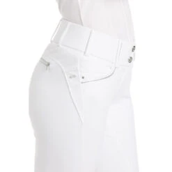 Ariat Tri Factor X Grip Full Seat Breeches -Horseback Riding Clothing Store tri factor x grip FS white front pocket 10034786 ariat 17764.1618959779