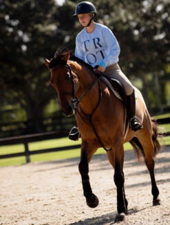TKEQ TROT Crew Sweatshirt -Horseback Riding Clothing Store trot sweatshirt coast riding TKEQ 24302.1688590006