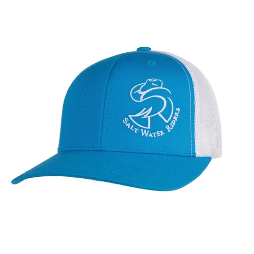 SaltWater Riders Embroidered Trucker Hat 1 SaltWater Riders Embroidered Trucker Hat