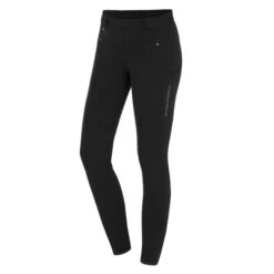 Schockemohle Winter Riding Tights II -Horseback Riding Clothing Store winter riding tights black front 2171 00035 73 Schockemoehle 52631.1663267239