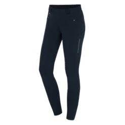 Schockemohle Winter Riding Tights II -Horseback Riding Clothing Store winter riding tights blue nights front 2171 00035 81 Schockemoehle 99577.1663267243