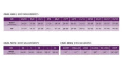 Cruel Denim Hannah Button Fly Jean -Horseback Riding Clothing Store women denim size chart cinch cruel 31219.1604181316