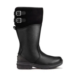 Kerrits Woodstock Mid-Calf Pull On Boot -Horseback Riding Clothing Store woodstock mid calf pull on boot black side 80008 kerrits 95783.1667358779