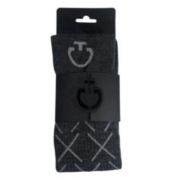 Cavalleria Toscana Logo Wool Socks 6 Cavalleria Toscana Logo Wool Socks -Horseback Riding Clothing Store wool socks logo grey package CZN038 AB038 8980 CT 52233.1671504596