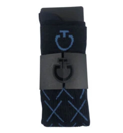 Cavalleria Toscana Logo Wool Socks 7 Cavalleria Toscana Logo Wool Socks -Horseback Riding Clothing Store wool socks logo navy CZN038 AB038 CT 75690.1671504598