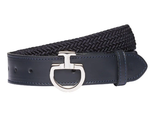 Cavalleria Toscana Woven Fabric Elastic Belt 2 Cavalleria Toscana Woven Fabric Elastic Belt - Image 2