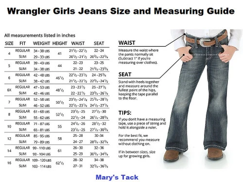 Girls Wrangler Trouser Jean 2 Girls Wrangler Trouser Jean - Image 2