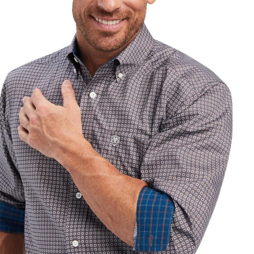 Men's Ariat Wrinkle Free Shirt Long Sleeve 9 Men's Ariat Wrinkle Free Shirt Long Sleeve - Image 9